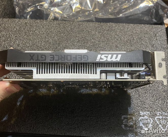 Видеокарта msi ventus 1650 OC 4gb