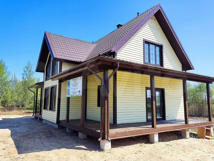 Дом 158 м² на участке 12 сот.