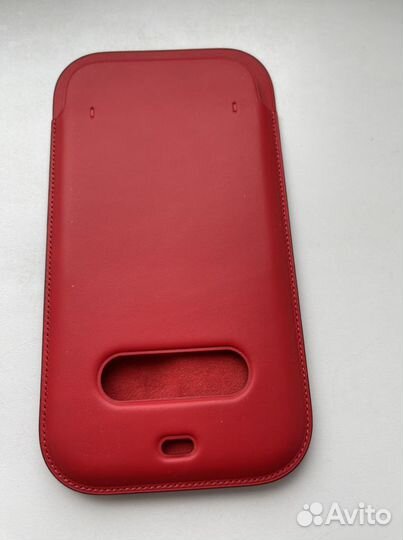 Кожаный фирменный чехол на iphon 12 pro max