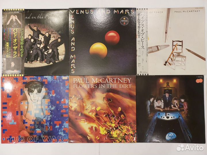 Виниловые пластинки - Paul McCartney, Wings