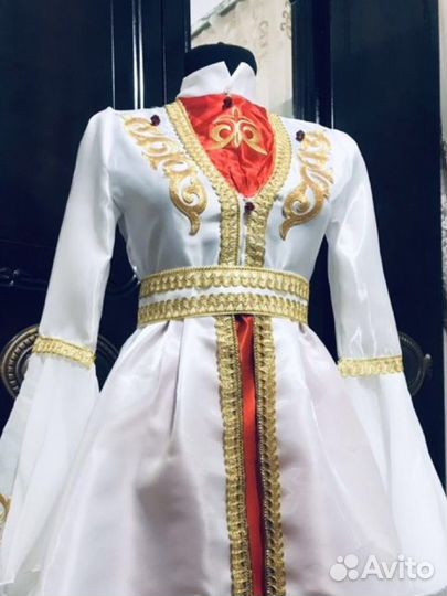 Национальное платье для девочки 8-9 лет