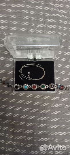 Серьги серебро