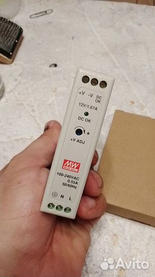 Блоки питания на 12в или 24в на DIN-рейку