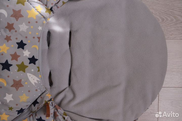 Зимний конверт в коляску