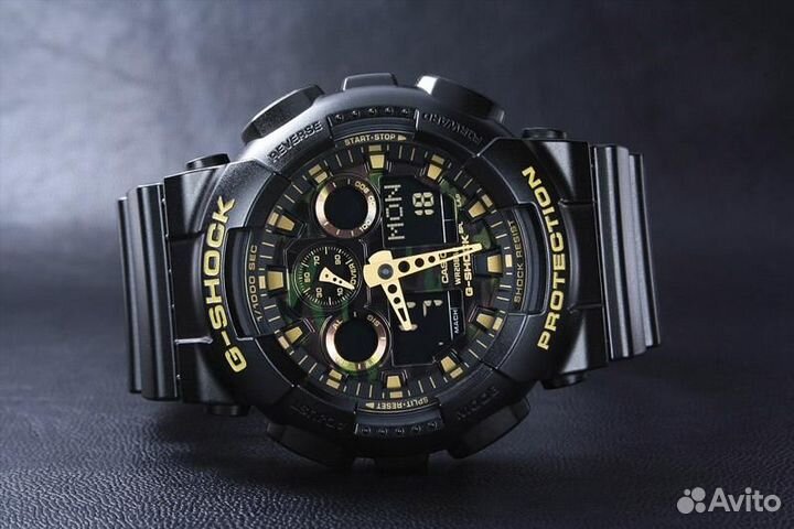 Мужские наручные часы Casio G-Shock GA-100CF-1A9