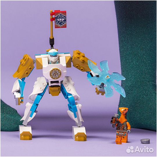 Конструктор lego Ninjago Могучий робот эво Зейна