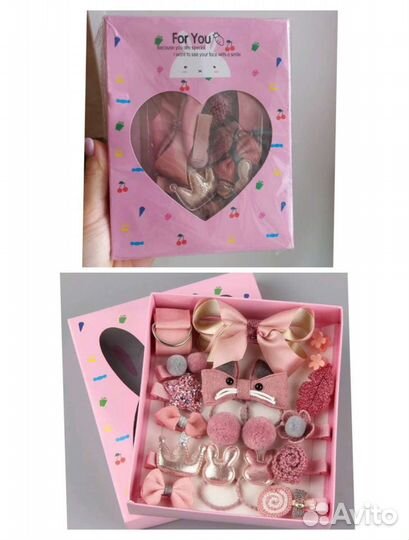 Набор резинок и заколок