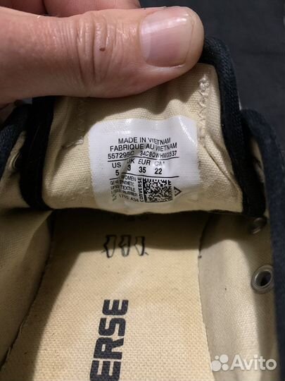 Кеды converse оригинал 35