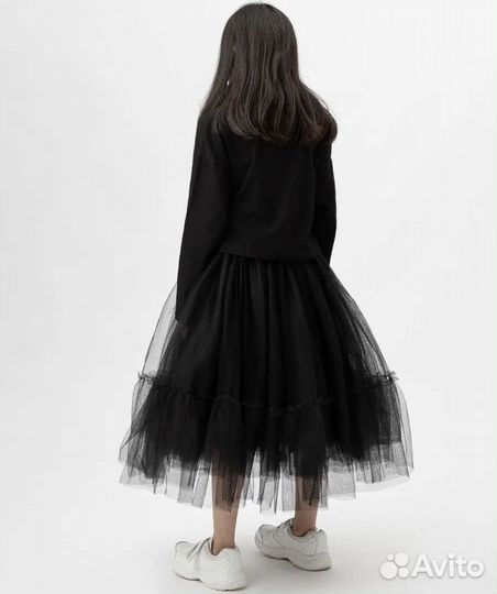 Юбка сетка пышная Button Blue