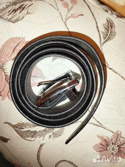 Ремень кожаный 120 см