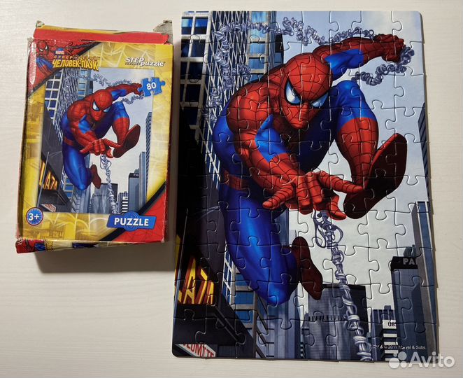 Пазлы marvel