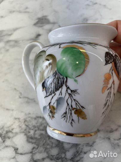 Молочник/сливочник новый сервиза лфз Березка