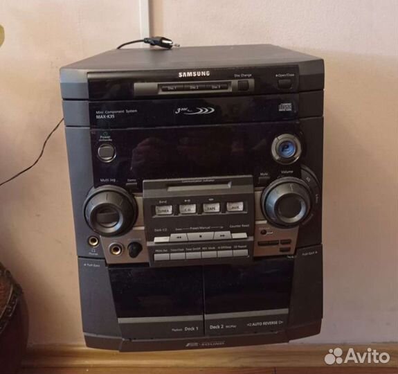 Новый музыкальный центр две колонки Samsung K35Max