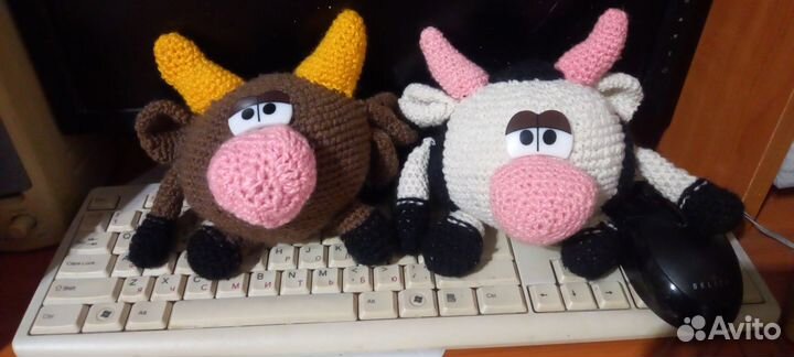 Вязанные Игрушки ручной работы