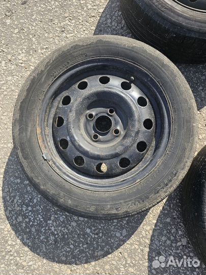 Летние колеса r15 4 100 195 60