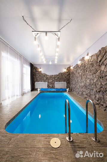 Сауна, бассейн. Банный комплекс 