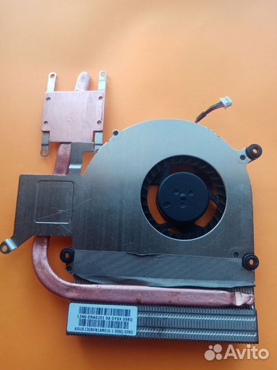 Радиаторы asus K40 и HP Compaq Presari на ноутбук