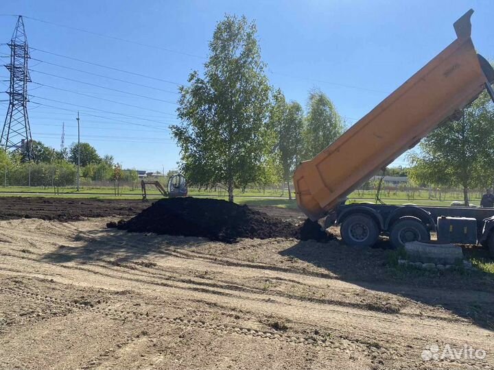 Грунт растительный, лесная земля, торф.Доставка