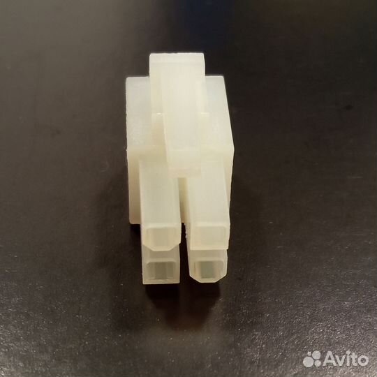 Разъем 4pin CPU, шаг 4,2 мм с контактами