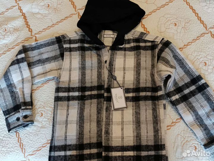 Рубашка новая утепленная 122