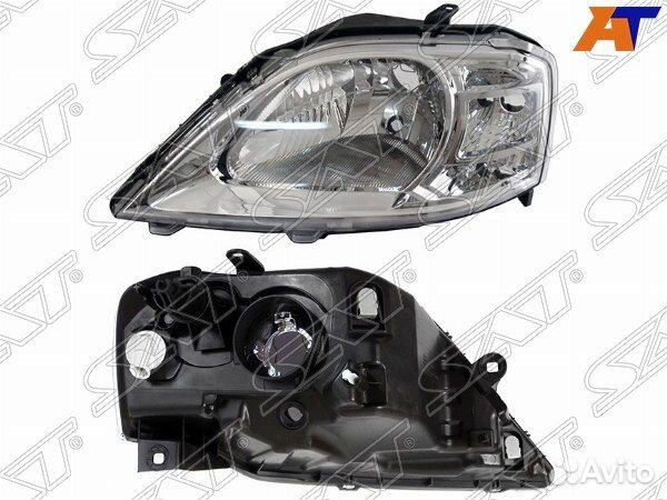 Фара renault logan