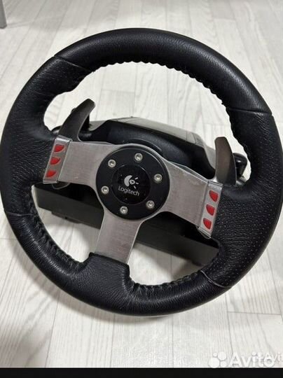 Игровой руль Logitech g27 (полный комплект)