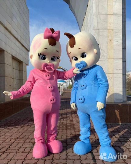 Поздравление с очаровательными пупсами