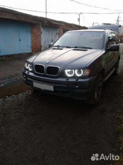 Ангельские глазки дхо фары Bmw X5 E53