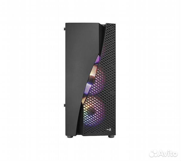 Компьютерный корпус Aerocool Wave-G-BK-v2, черный