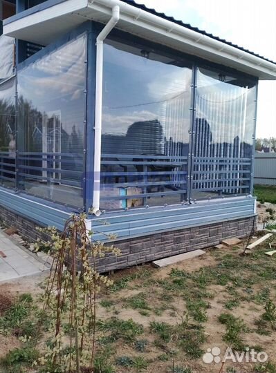 Мягкие окна для веранды