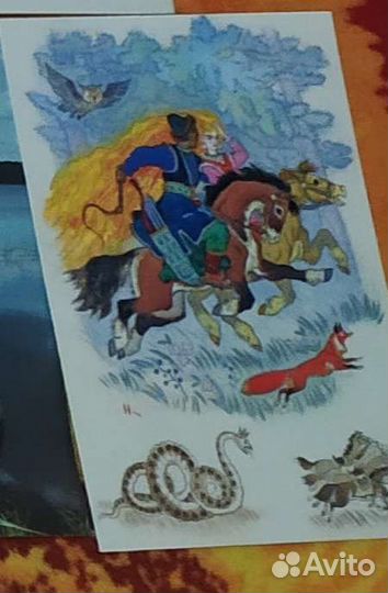 Открытки СССР чистые,календарики