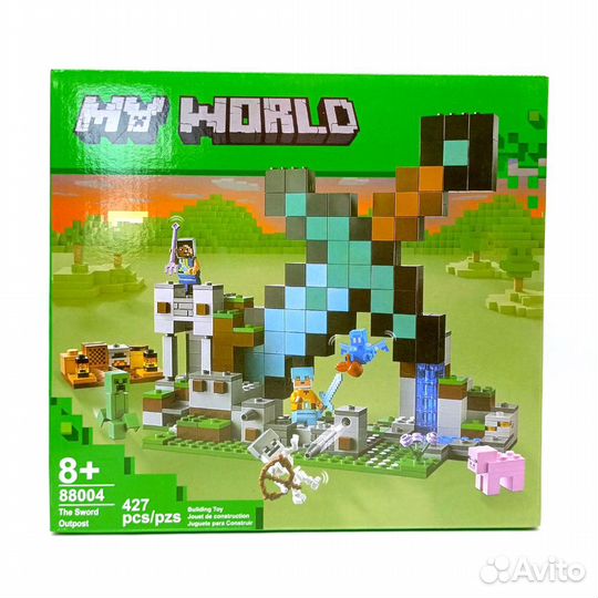 Конструктор Minecraft My World (427 деталей) 88004