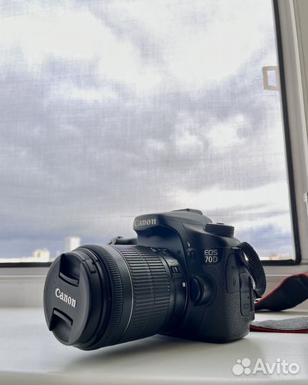 Зеркальный фотоаппарат canon 70d