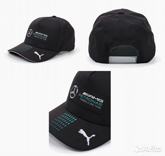 Бейсболка Puma Mercedes Porsche Ferrari BMW кепка