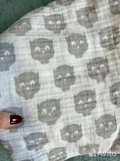 Муслиновое одеялко и пеленка