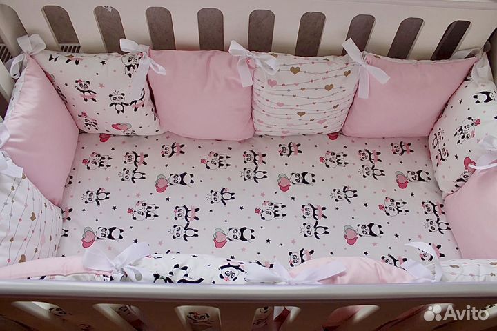 Бортики в кроватку