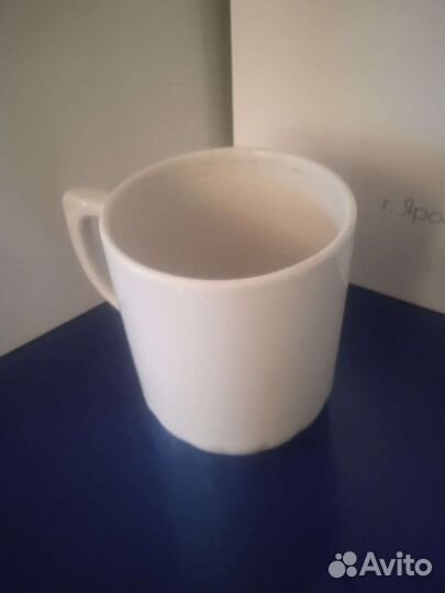 Фарфоровая чашка Спасская башня Вербилки