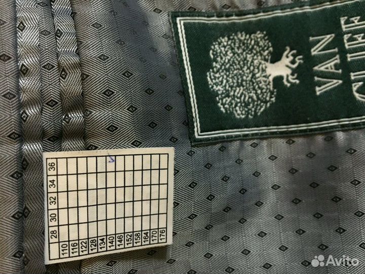 Школьный костюм VAN cliff р.140 (2 брюк)