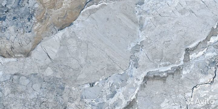 Керамогранит Bottega Angel Heart Light Blue Lap Ret 60x120