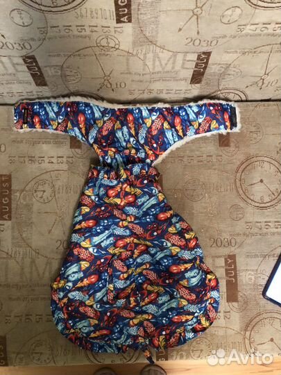 Зимняя попона (жилет) для собак мелких пород