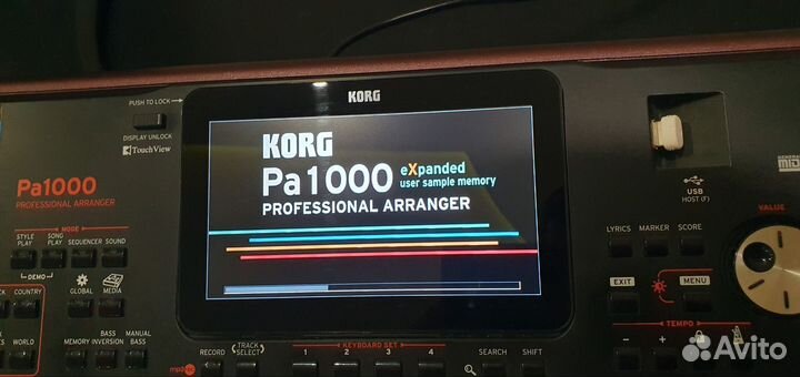 Korg pa1000 синтезатор