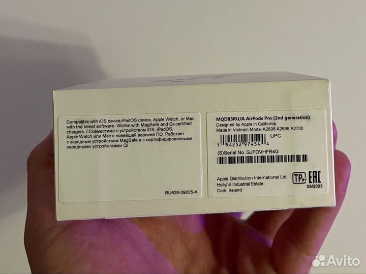 Наушники AirPods Pro 2 новые