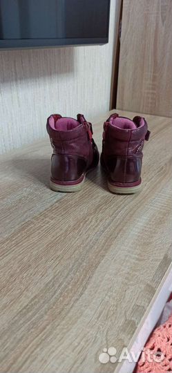 Ботинки демисезонные для девочки 26 размер