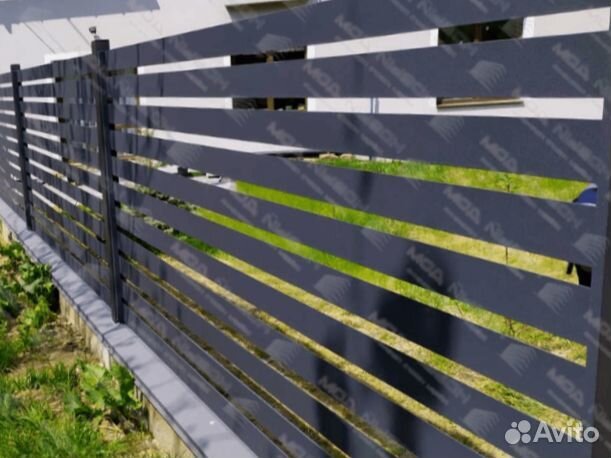 Забор Ранчо металлический