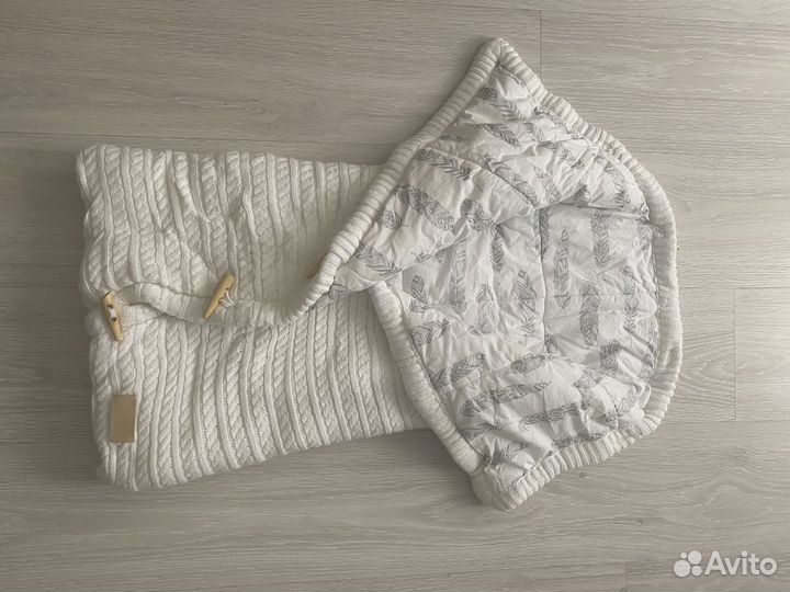 Зимний конверт на выписку