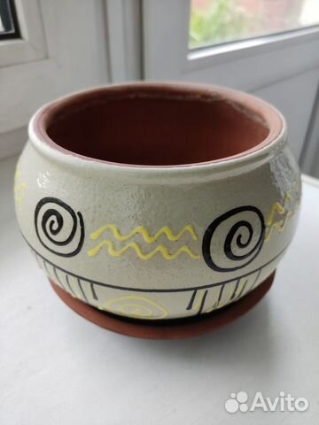 Горшок для цветов керамика