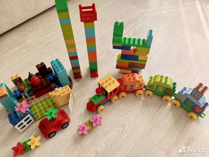 Lego дупло 146 деталей (1,7кг)