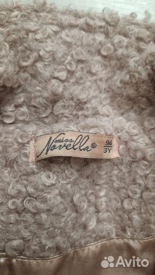 Пальто для девочки 98