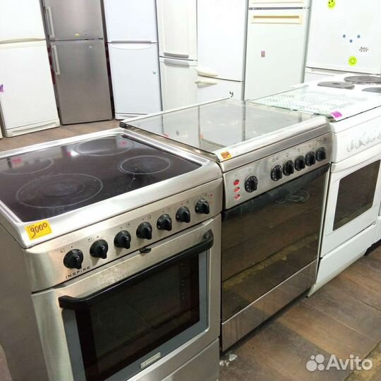 Плита б/у электрическая с гарантией год, доставкой