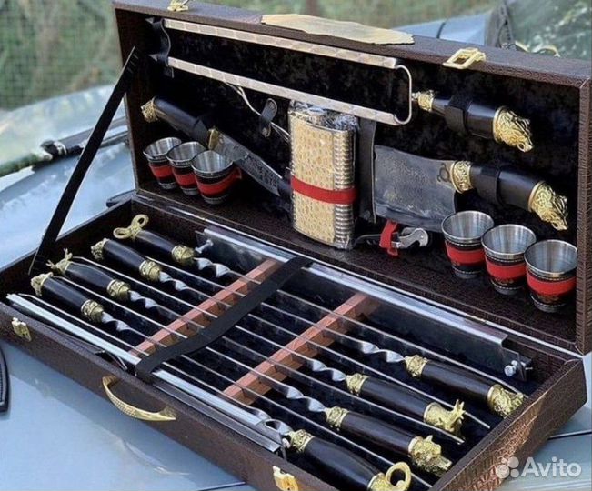 Подарочный наборы для шашлыка Шампура подарочные